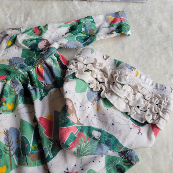 HANNA ANDERSSON Mountain Farm Play Dress & Bloomer - Picture 4 of 5